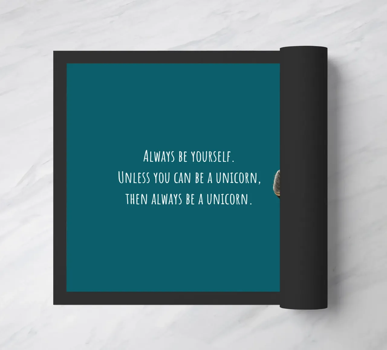 Unicorn zerbino da Graphit und Farbe