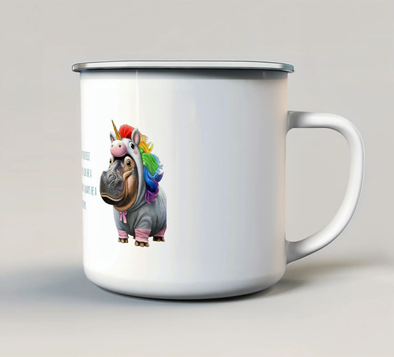 Unicorn tazza in smalto da Graphit und Farbe