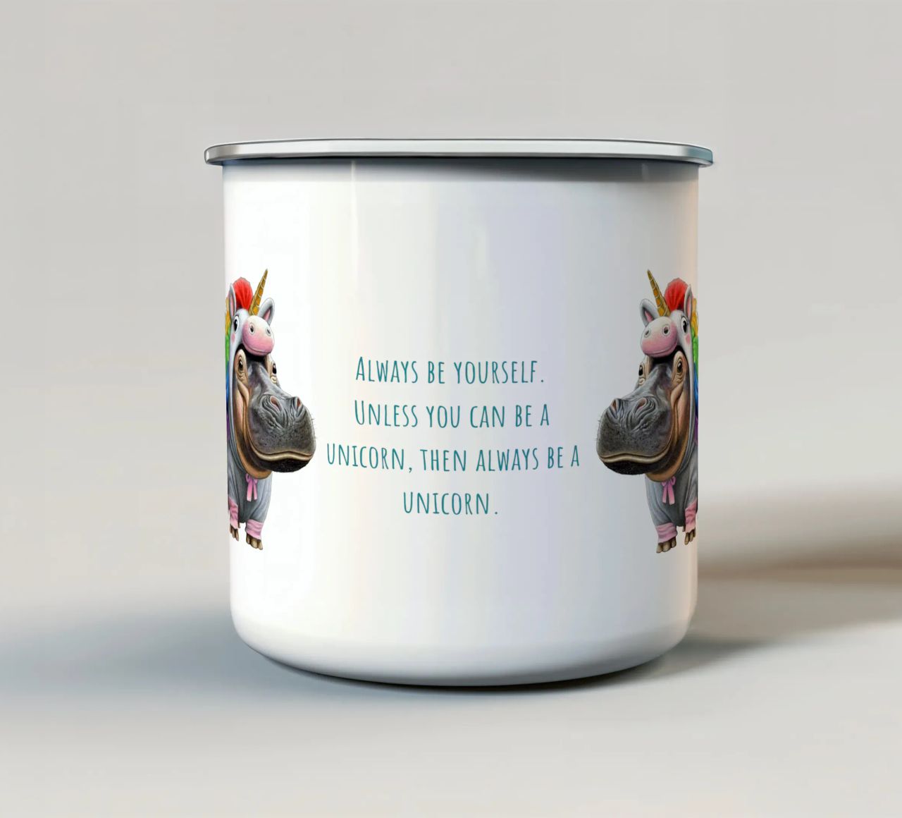Unicorn tazza in smalto da Graphit und Farbe