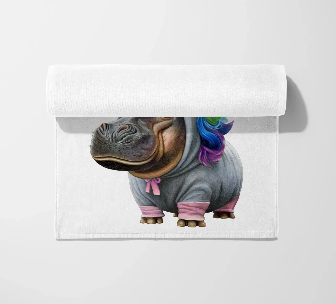 Unicorn beach towel by Graphit und Farbe