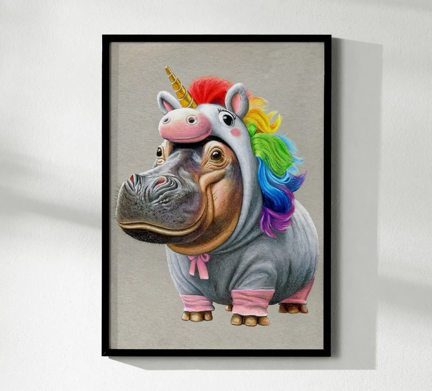 Unicorn poster da Graphit und Farbe