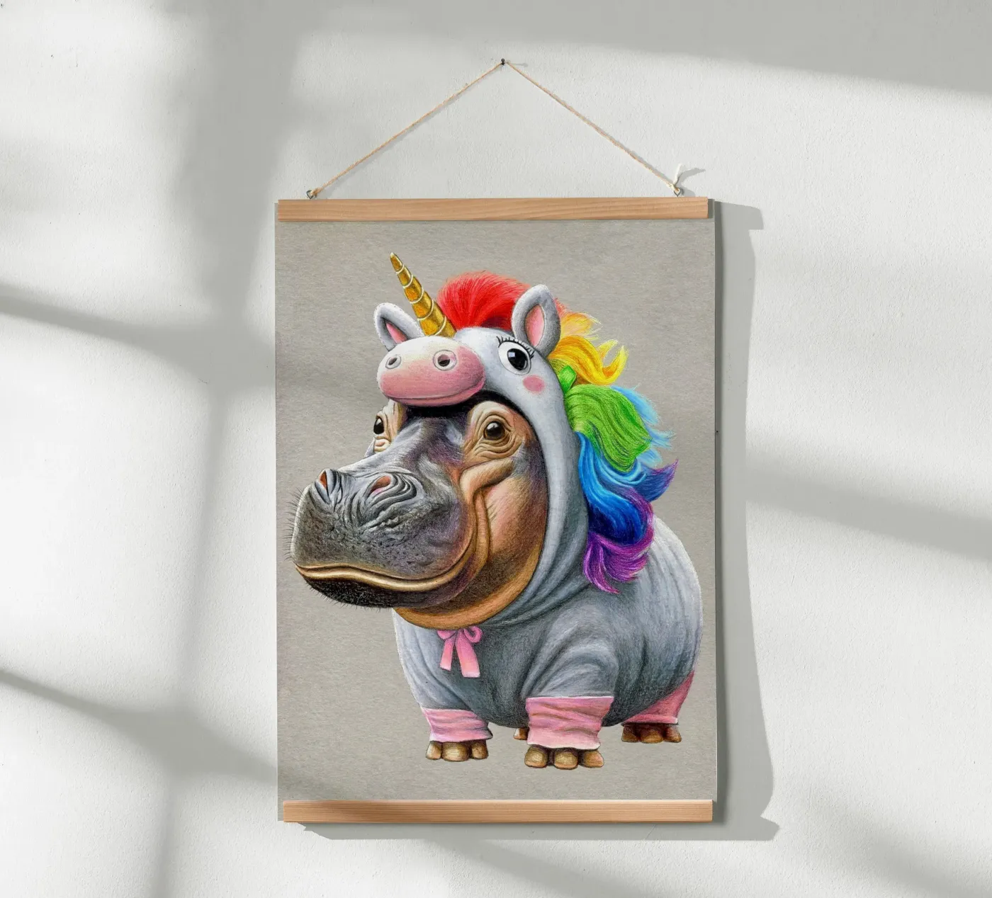 Unicorn poster da Graphit und Farbe