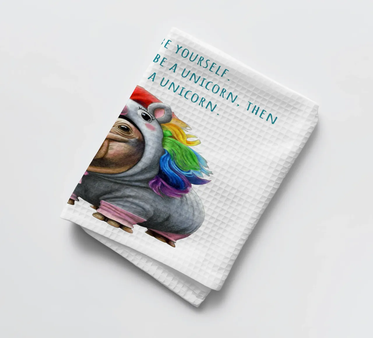 Unicorn canovaccio da cucina da Graphit und Farbe