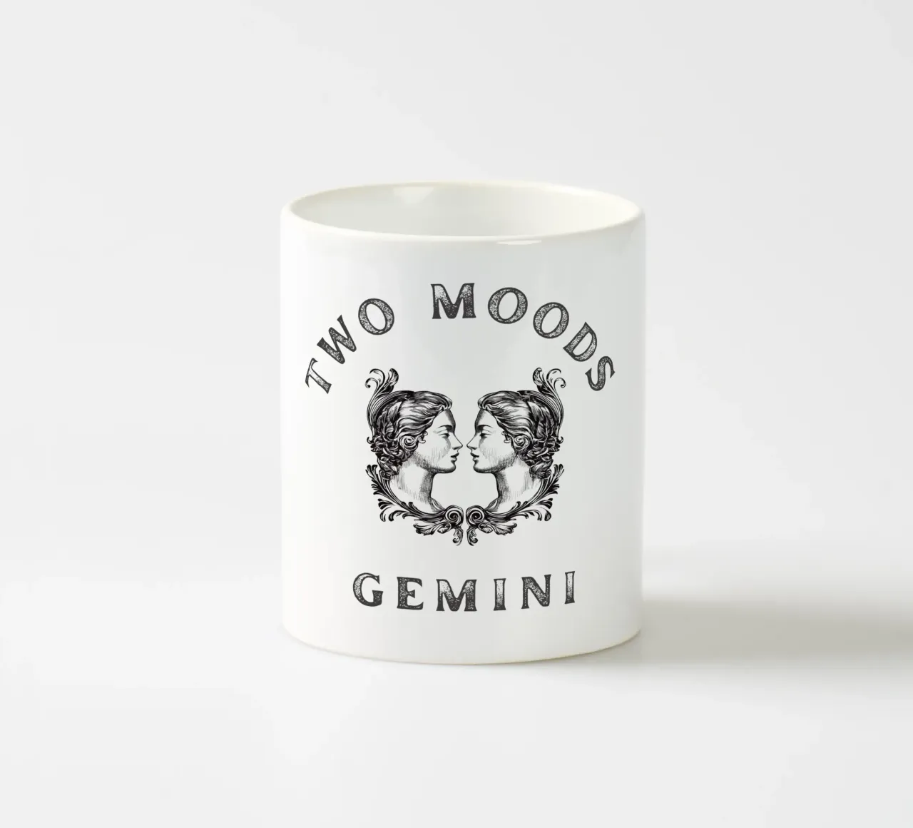 DUE UMORI SEGNO GEMELLI tazza in ceramica da Street Boutique