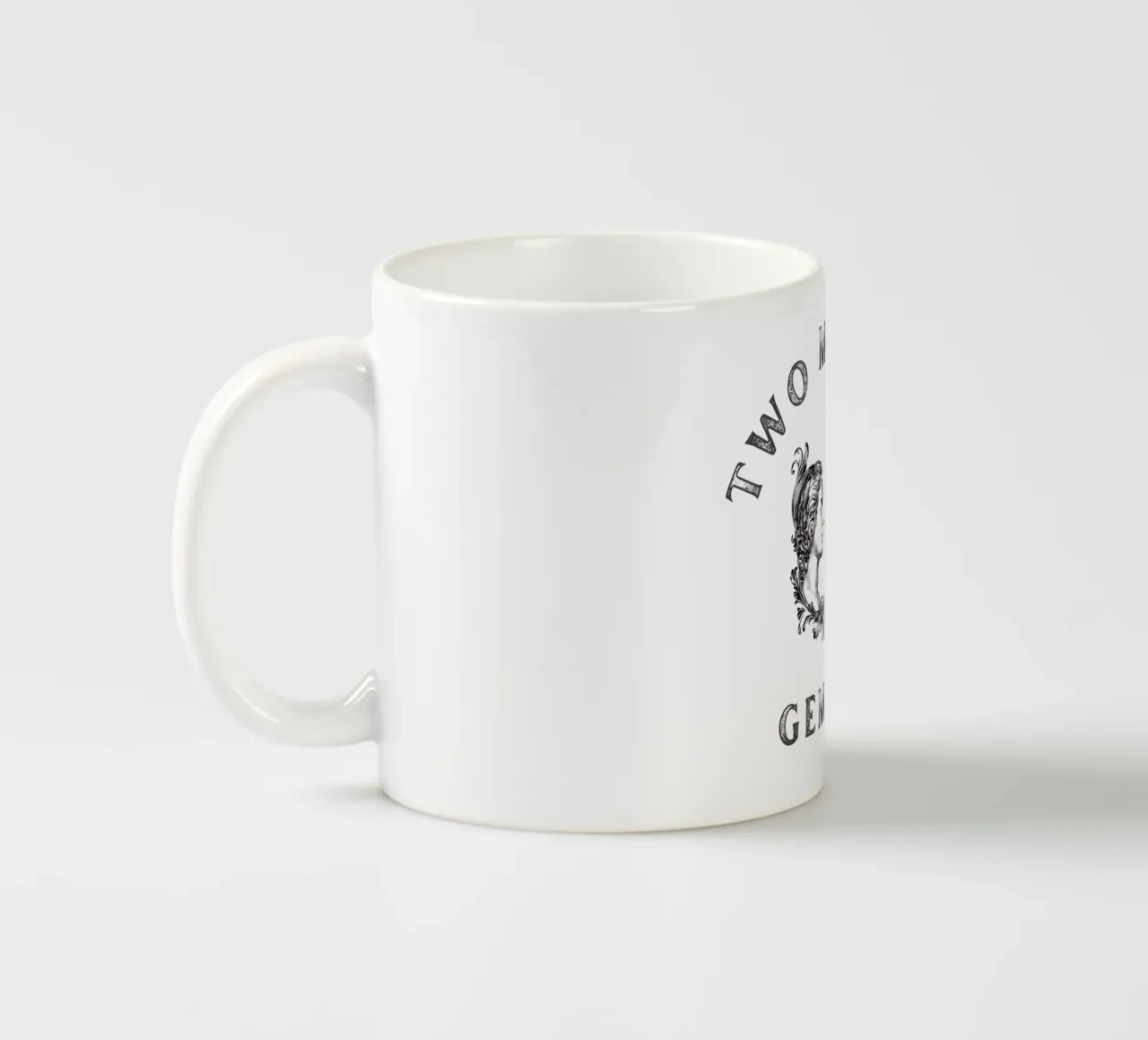 DUE UMORI SEGNO GEMELLI tazza in ceramica da Street Boutique