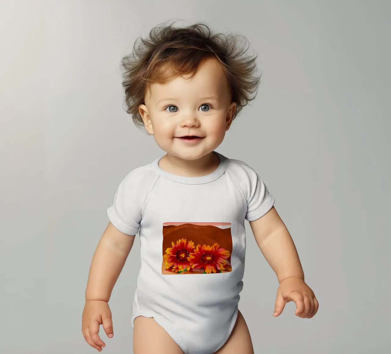 Georgia O'Keeffe body neonato maniche corte da Kinsley