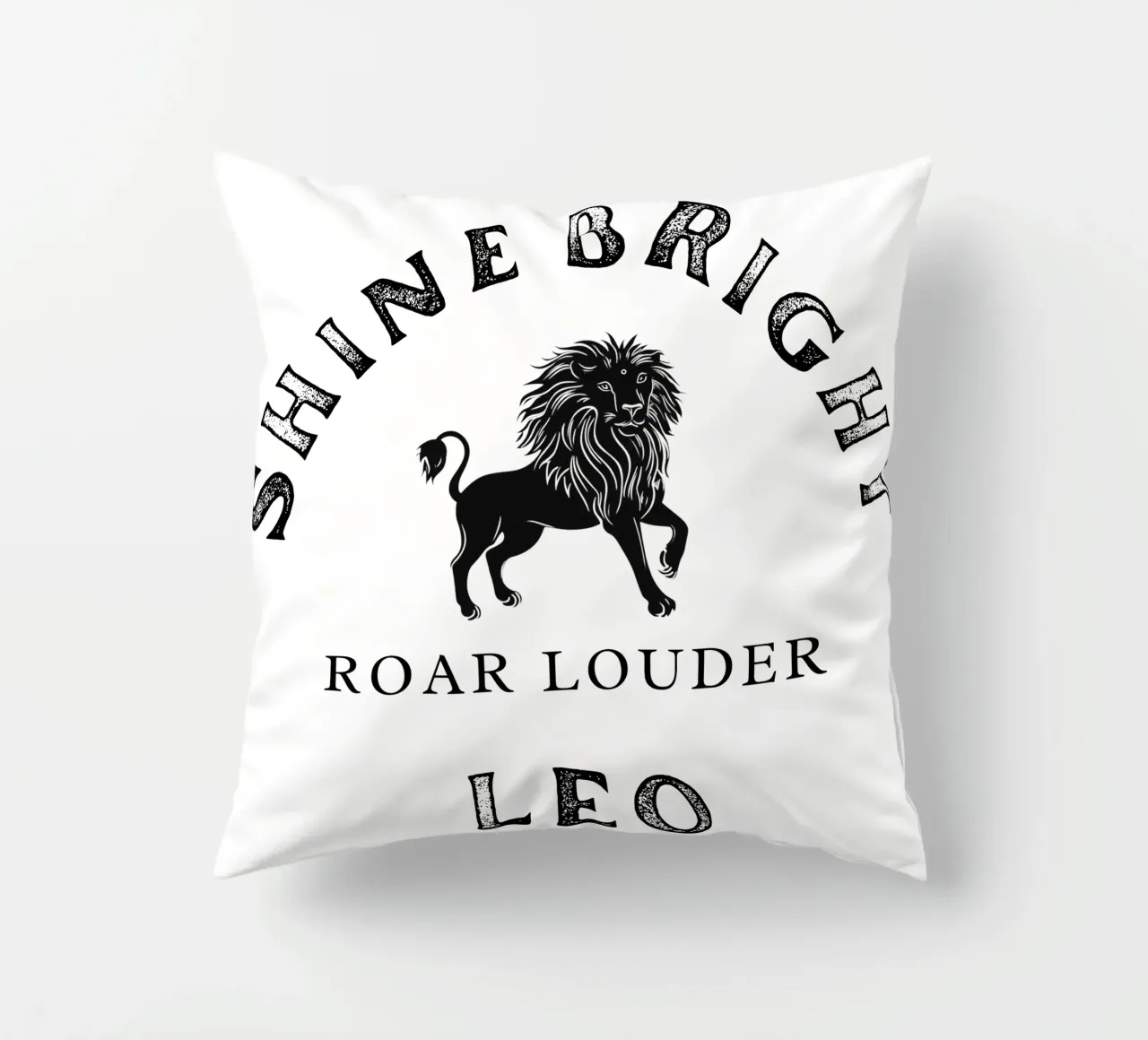 Segno zodiacale del Leone cuscino da Street Boutique