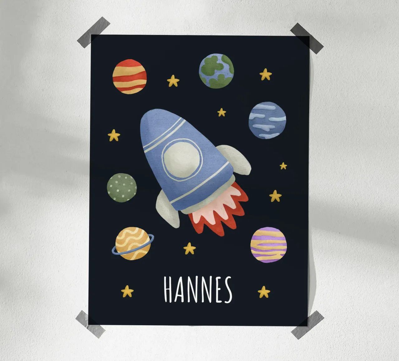 Galaxy poster da we line studio - design