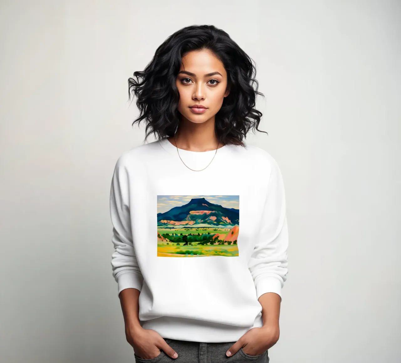 Georgia O'Keeffe felpa da Kinsley