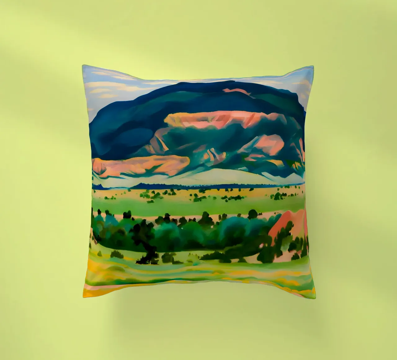 Georgia O'Keeffe cuscino da Kinsley