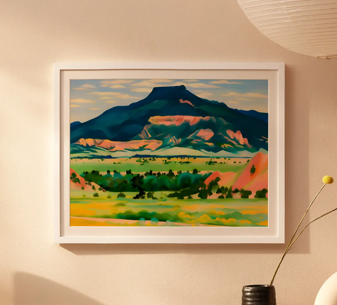 Georgia O'Keeffe poster da Kinsley