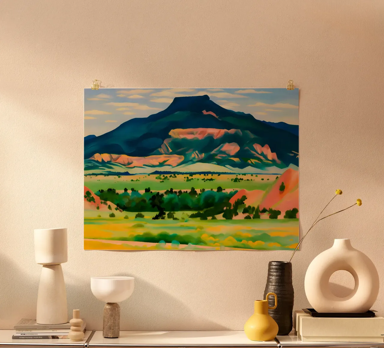 Georgia O'Keeffe poster da Kinsley
