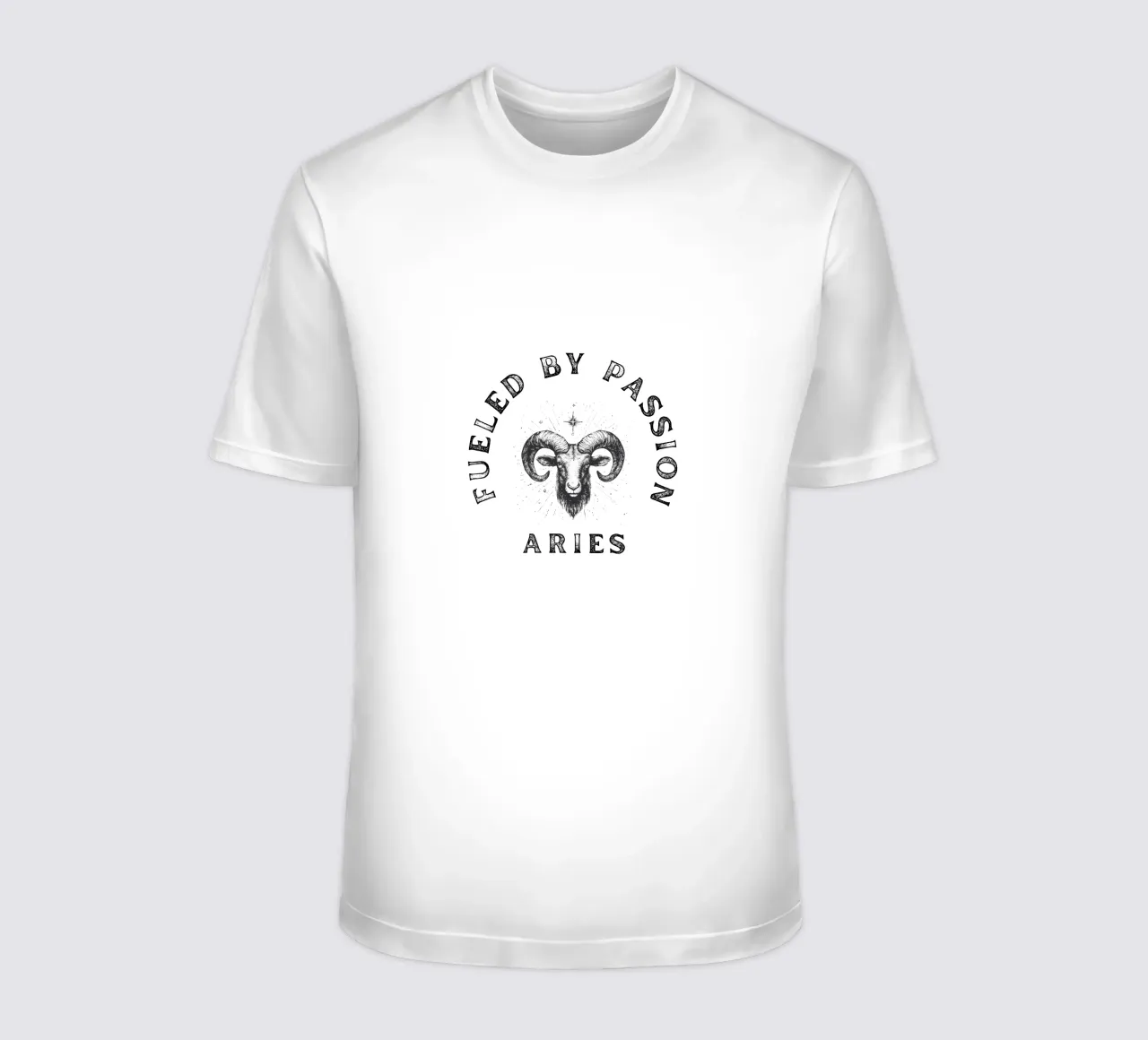 Mit Leidenschaft getriebener Widder T-Shirt von Street Boutique