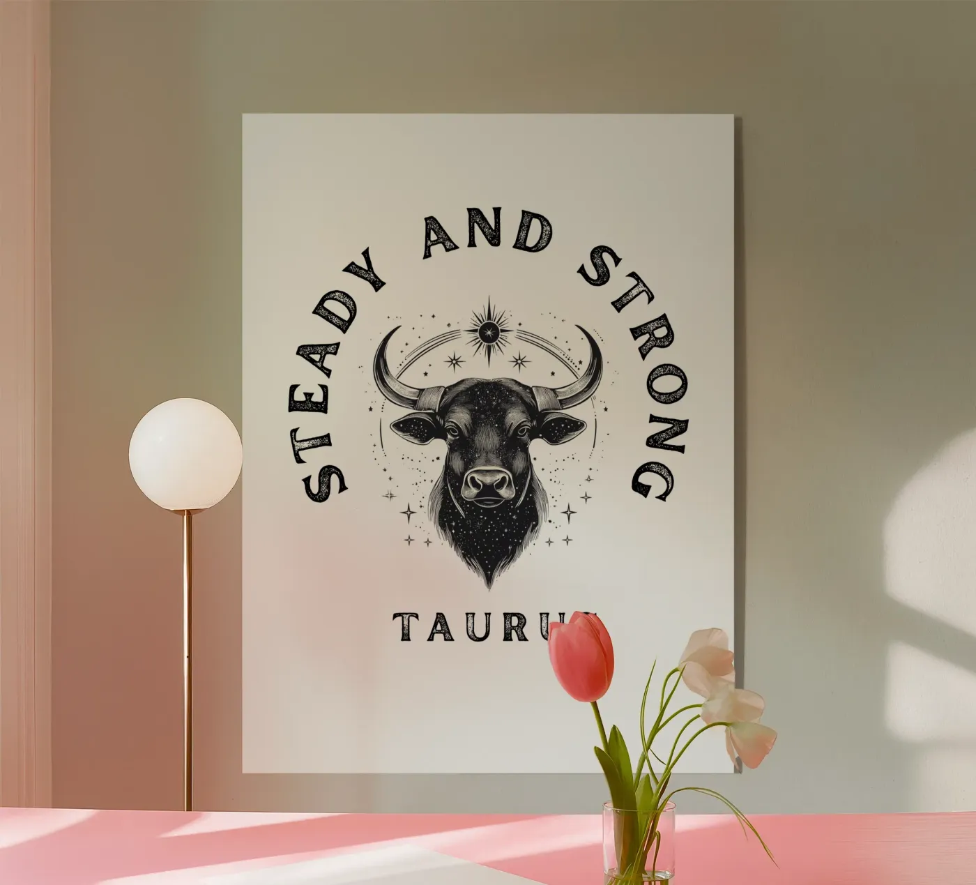 Taurus Steady and Strong plexiglas de Street Boutique