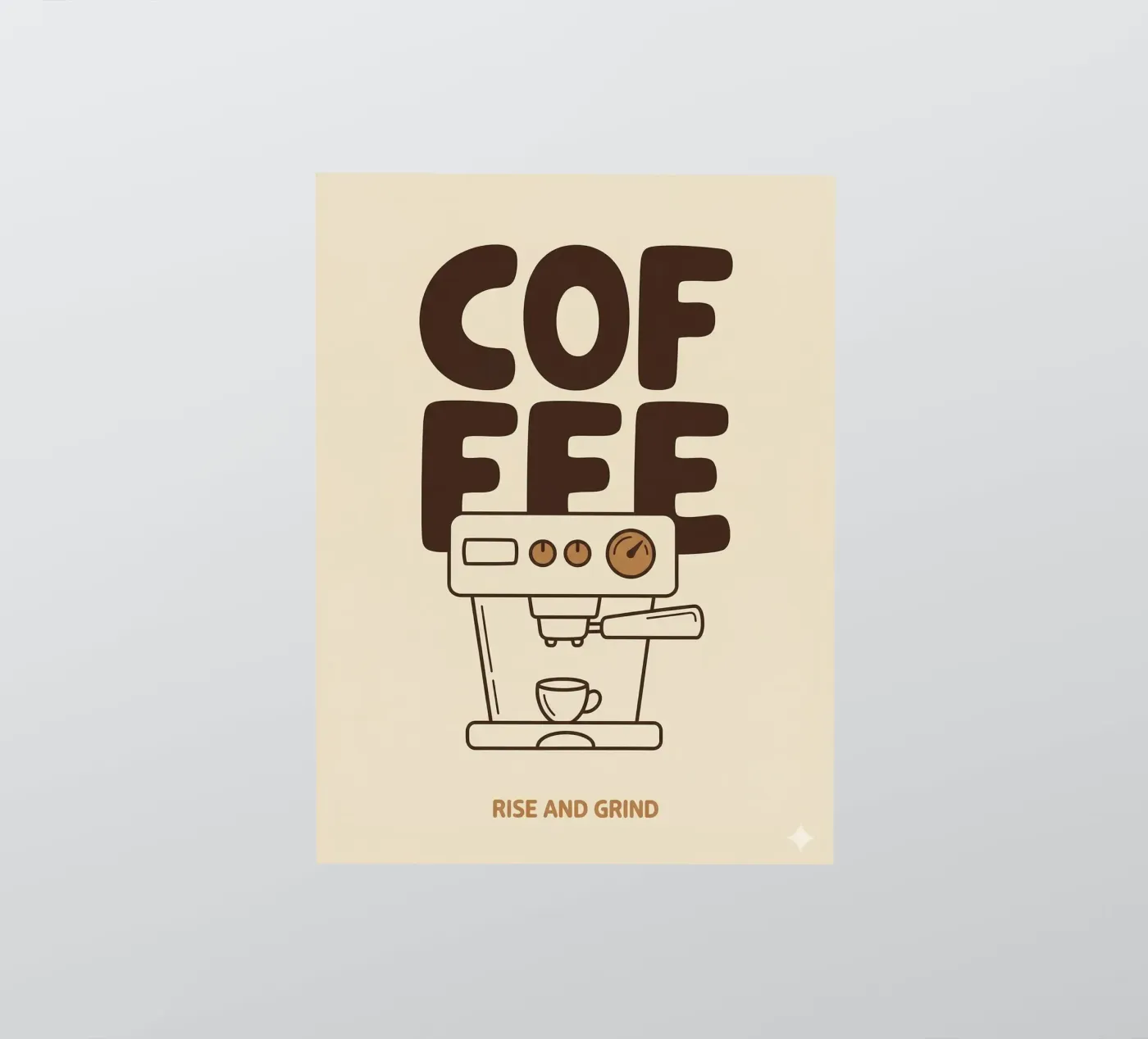 Caffè adesivo da William Mancuso