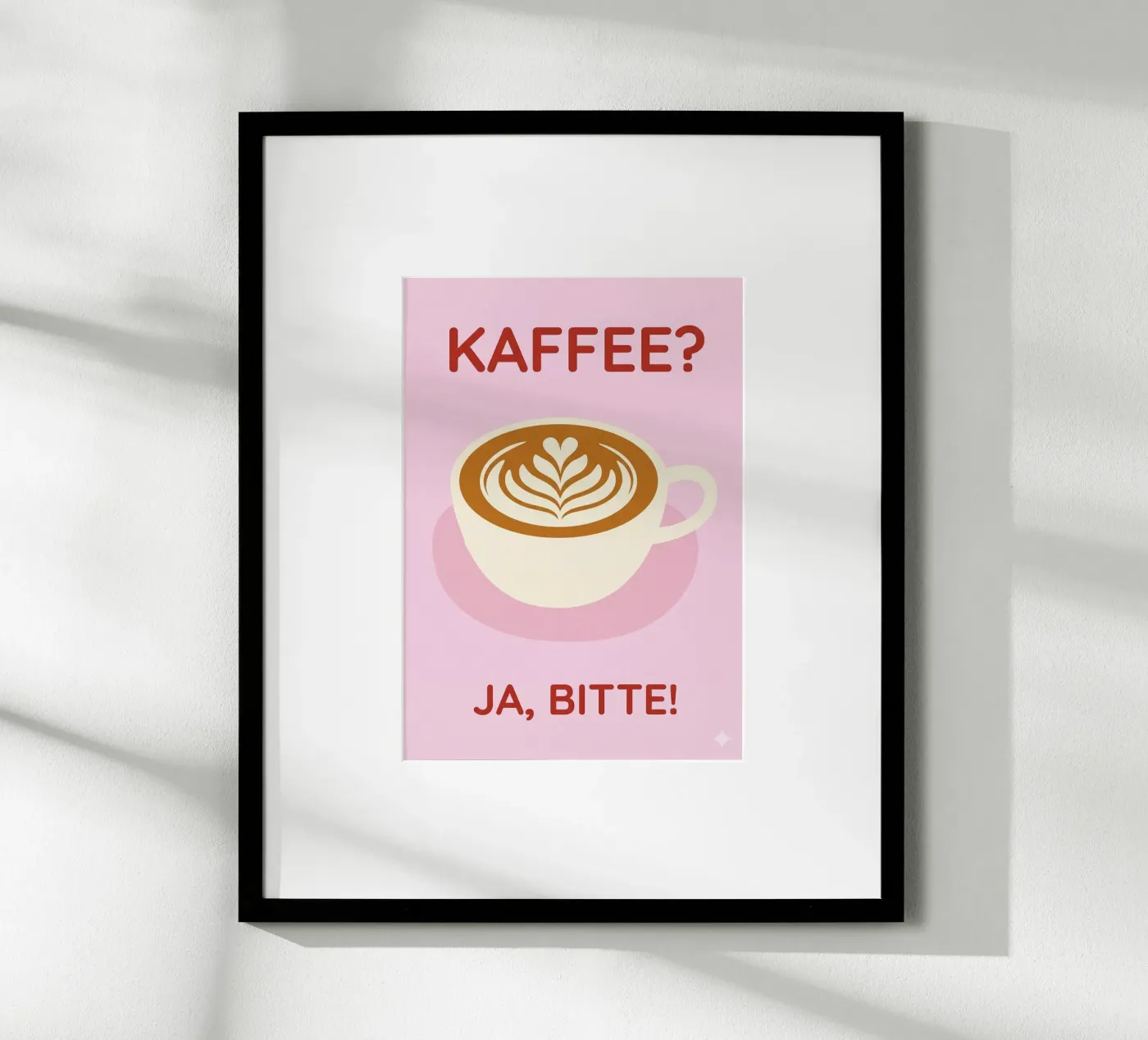 COFFEE, PLEASE poster by William Mancuso