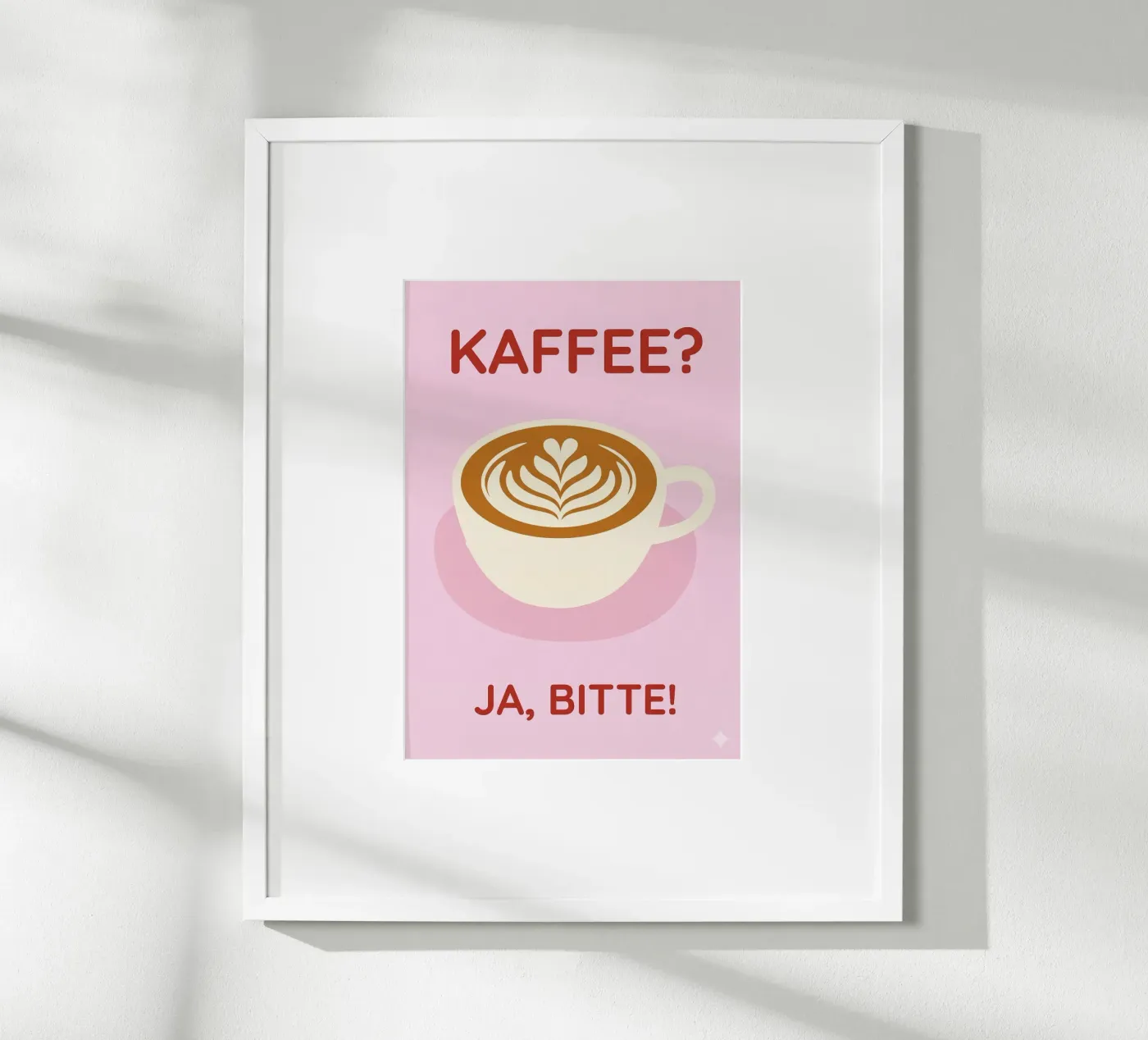COFFEE, PLEASE poster by William Mancuso