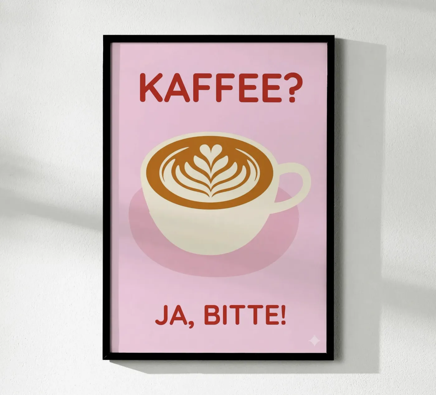 COFFEE, PLEASE poster by William Mancuso