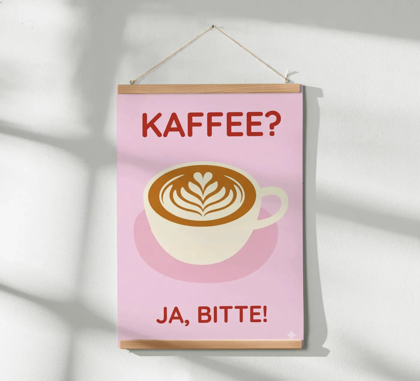COFFEE, PLEASE poster by William Mancuso