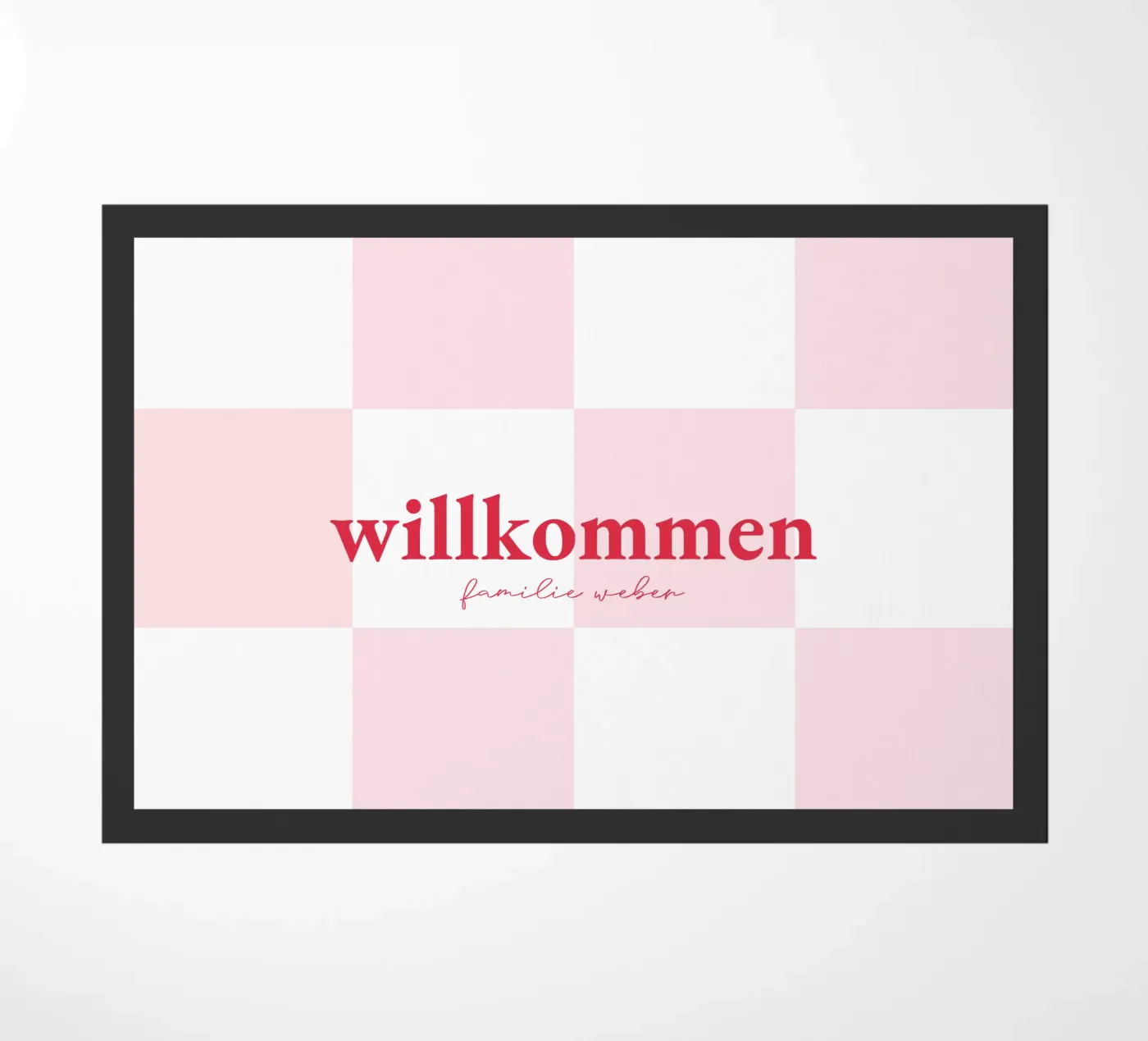 Karo Fußmatte von we line studio - design