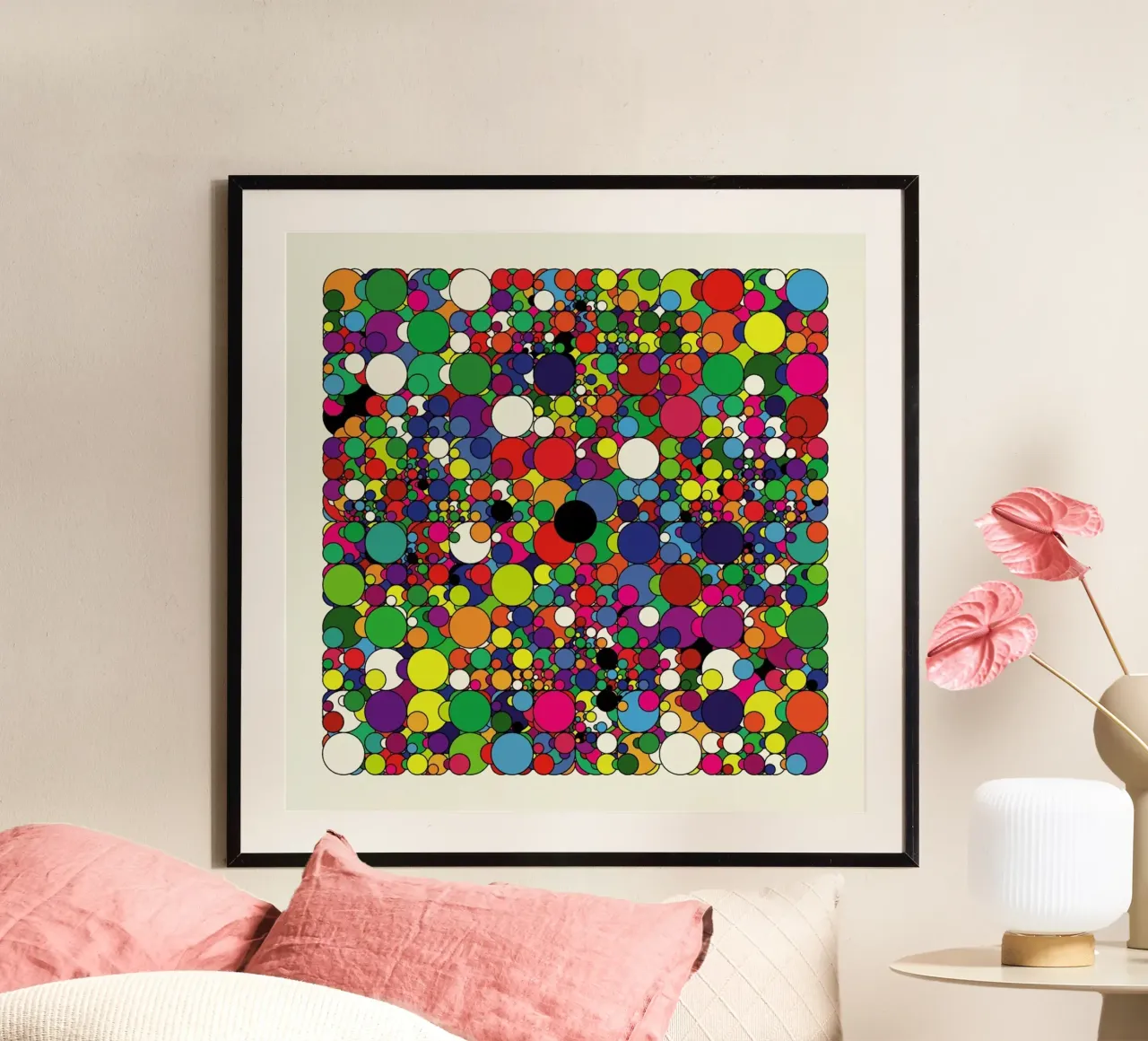 Covalent Bond poster con telaio in alluminio da Excites