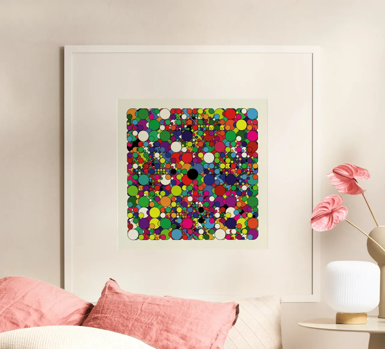 Covalent Bond poster con telaio in alluminio da Excites