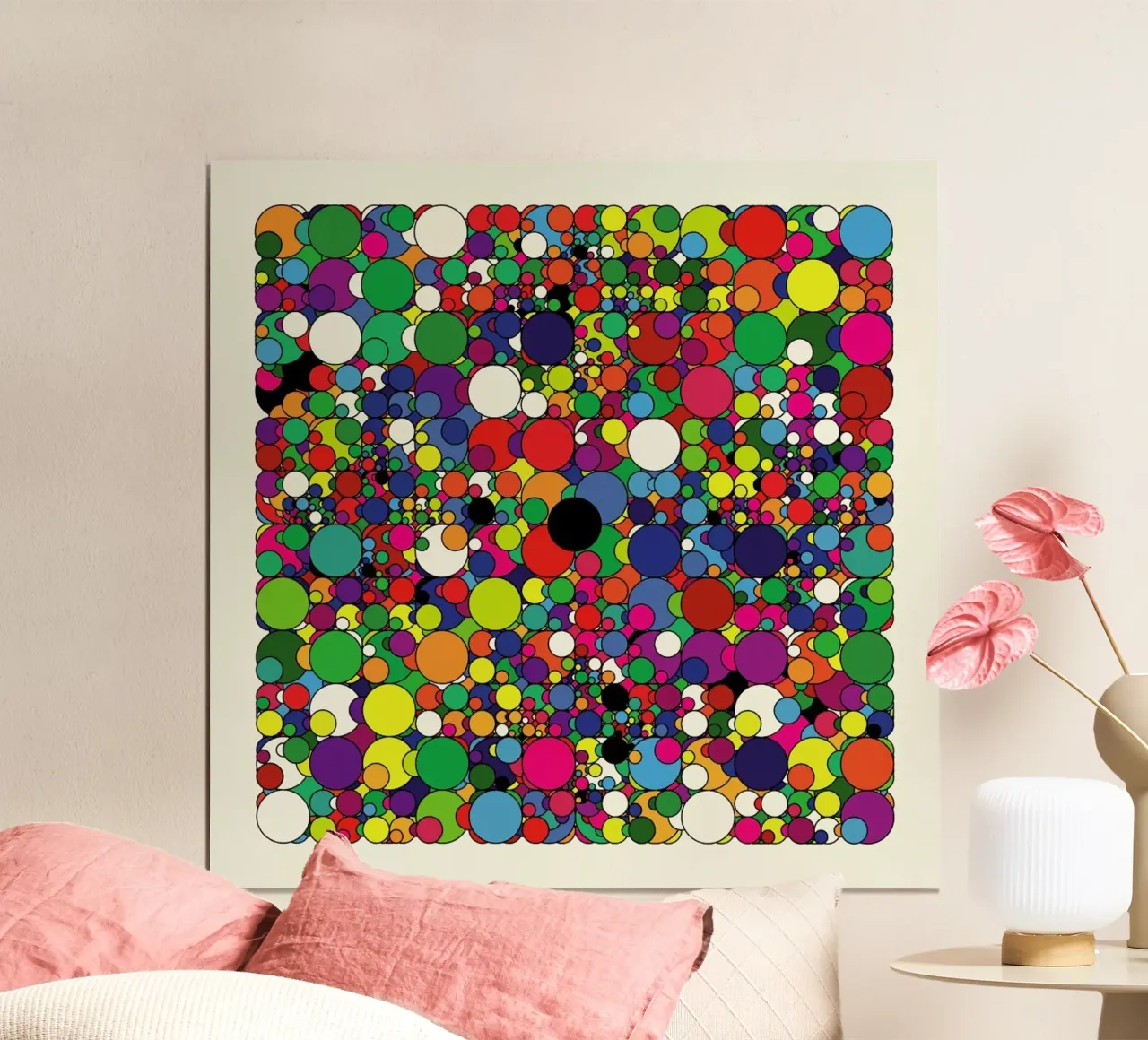 Covalent Bond poster con telaio in alluminio da Excites