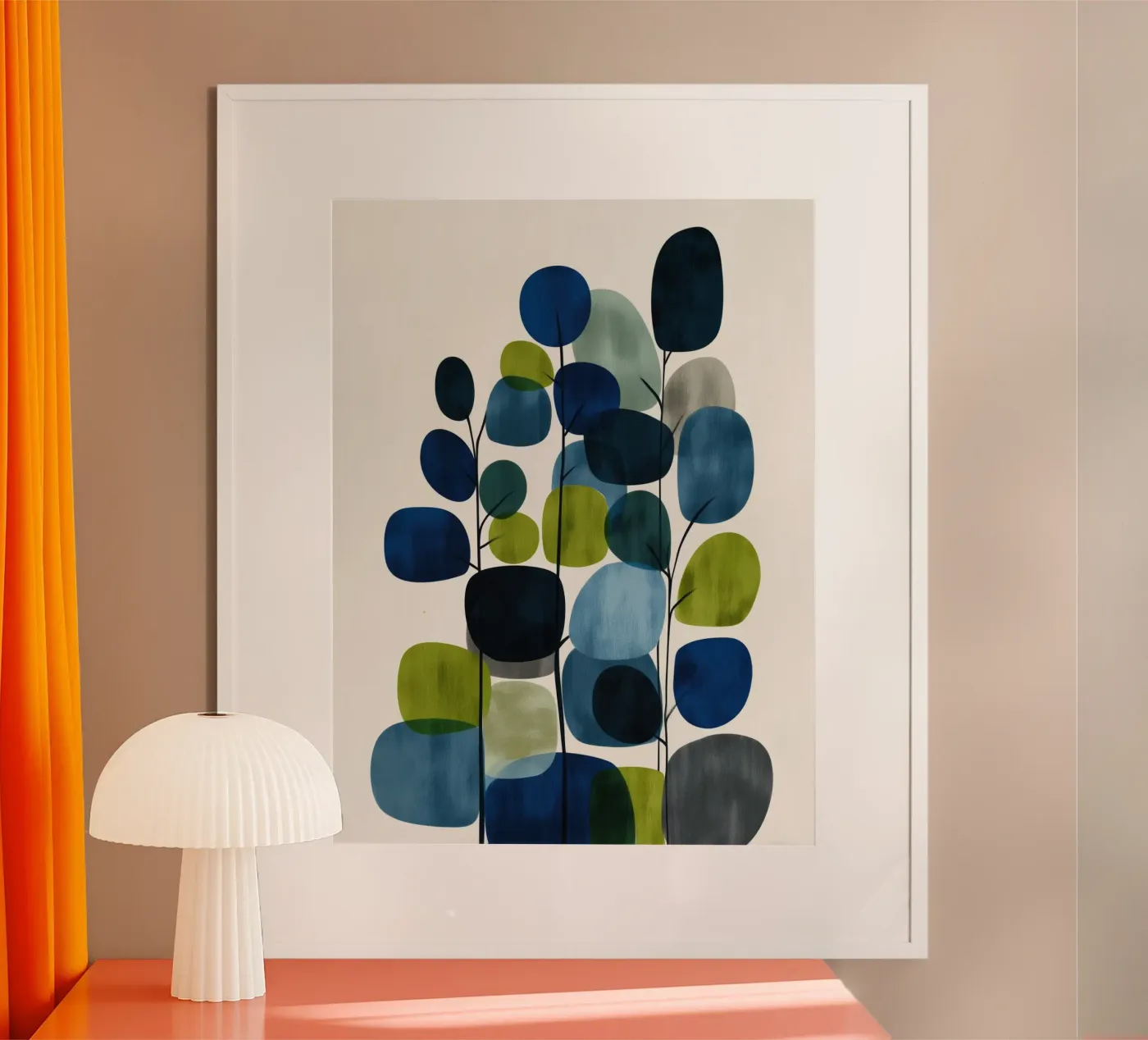 Botanical Geometry poster by Flow Line 2