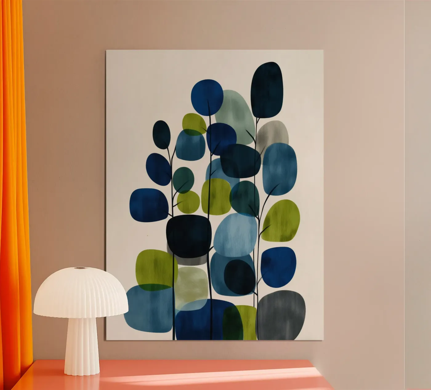 Botanical Geometry poster by Flow Line 2