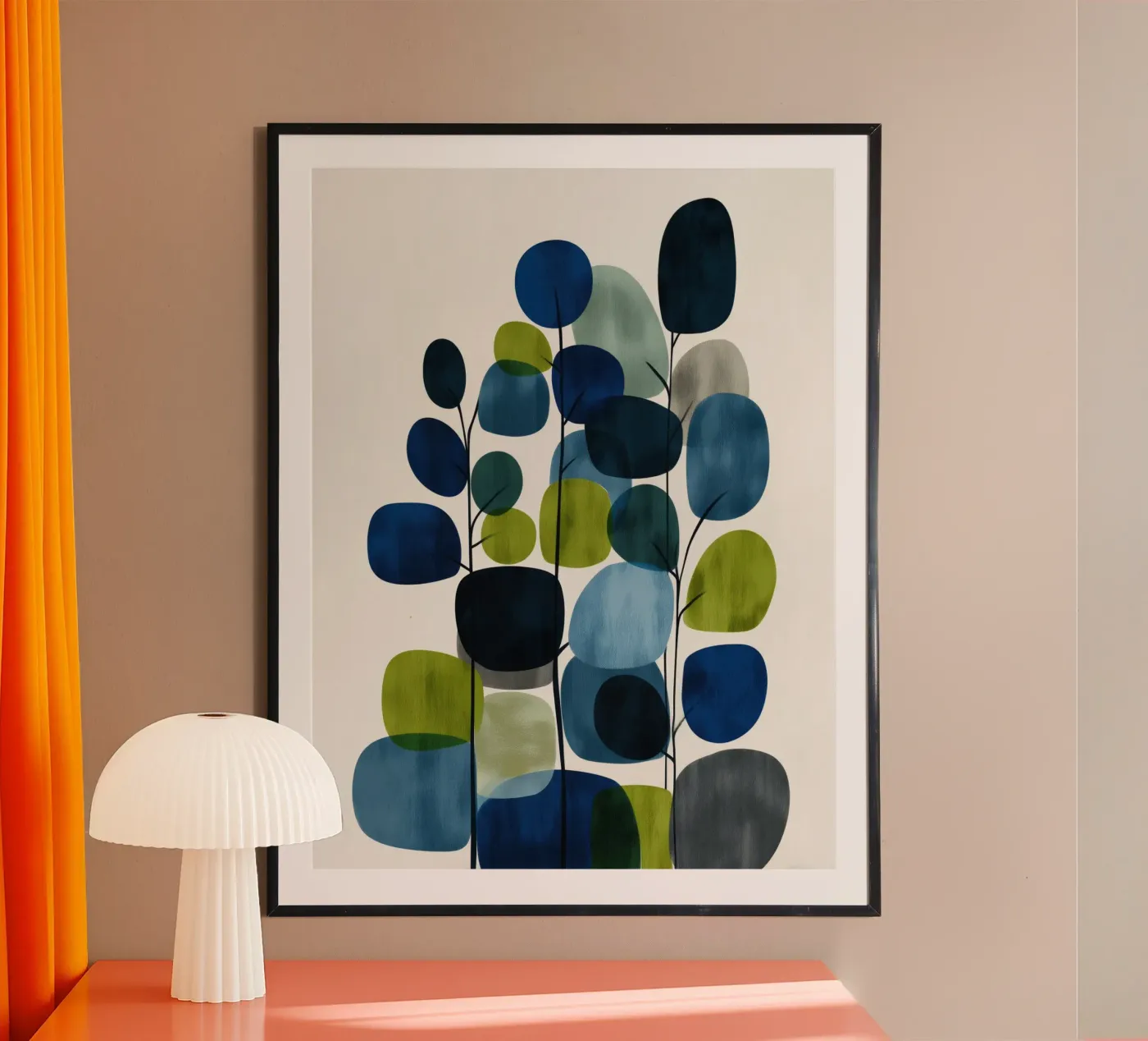 Botanical Geometry poster by Flow Line 2
