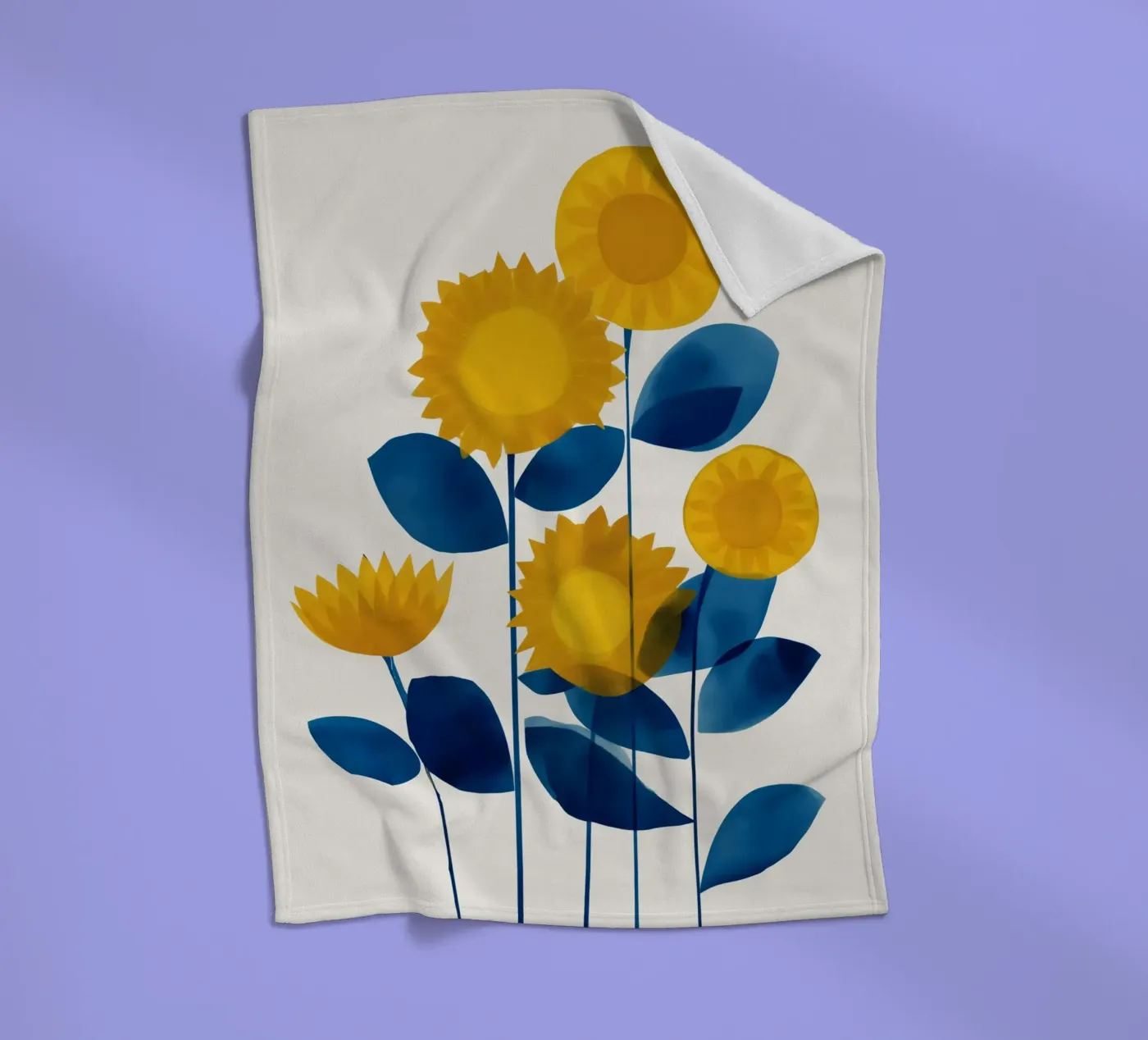 Sunlit Harmony Fleecedecke von Flow Line 2