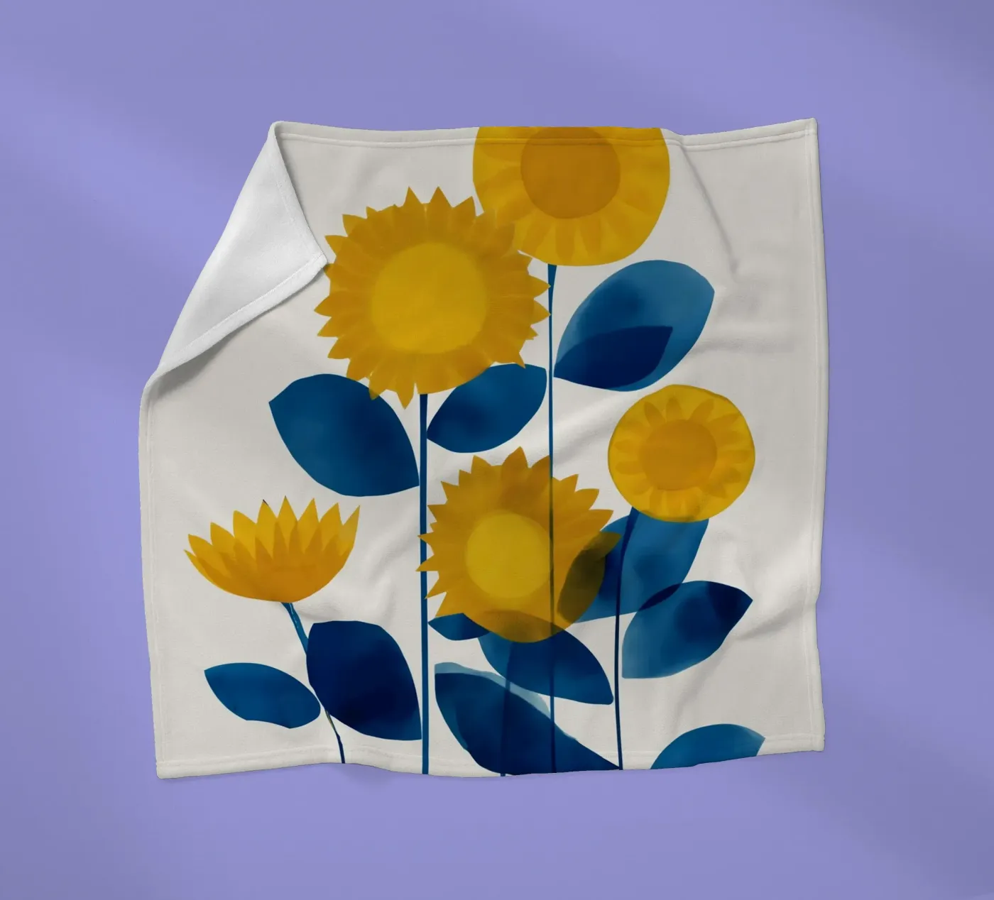 Sunlit Harmony Fleecedecke von Flow Line 2