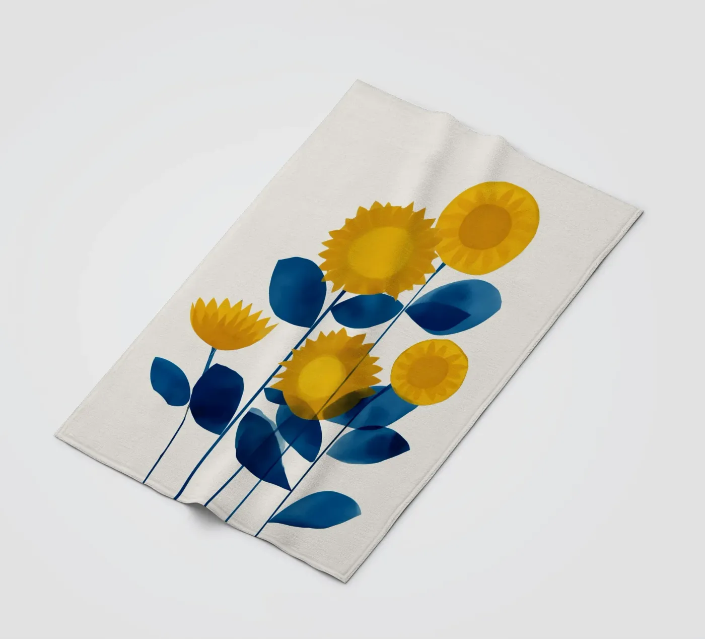 Sunlit Harmony Fleecedecke von Flow Line 2