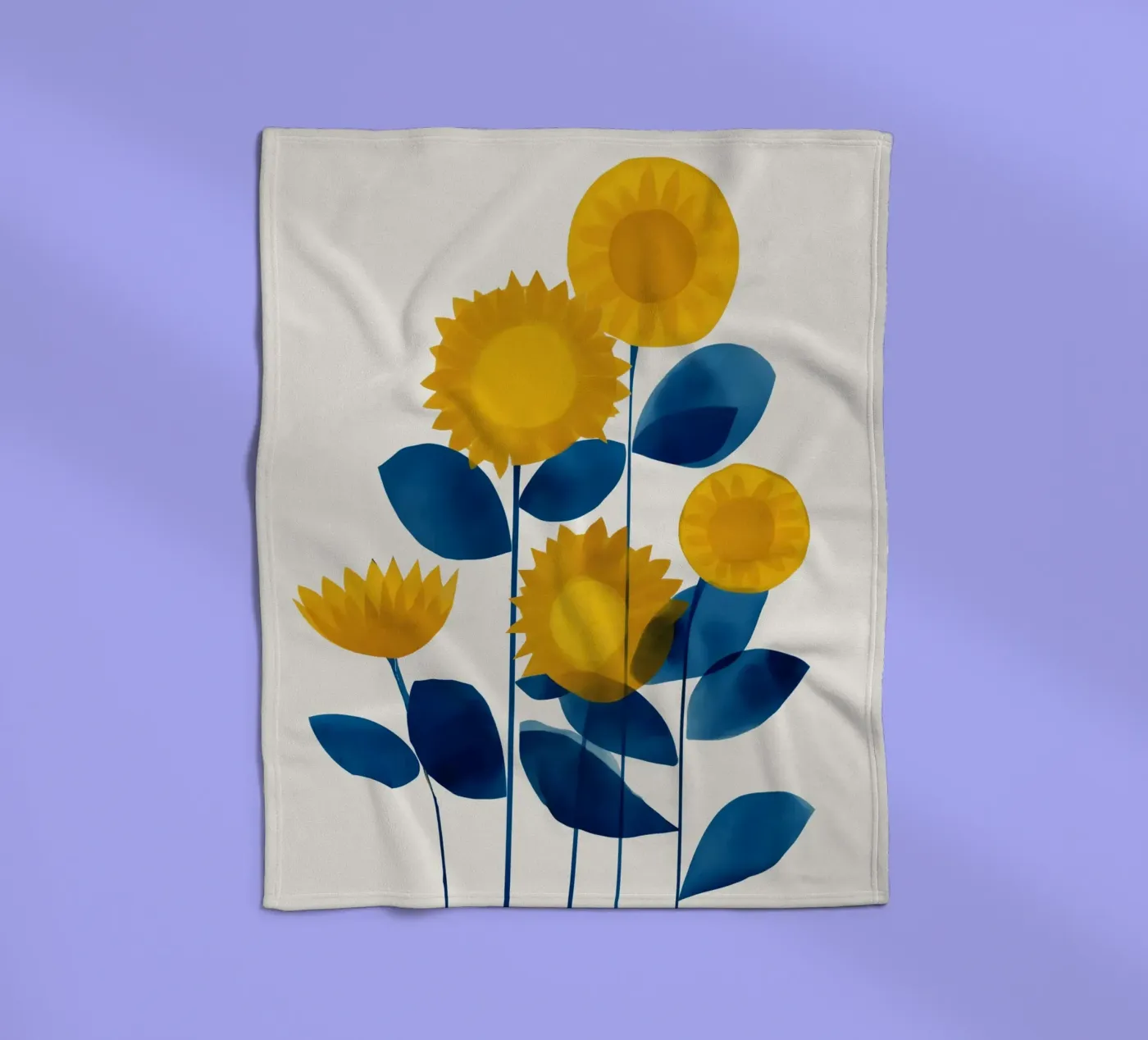Sunlit Harmony Fleecedecke von Flow Line 2