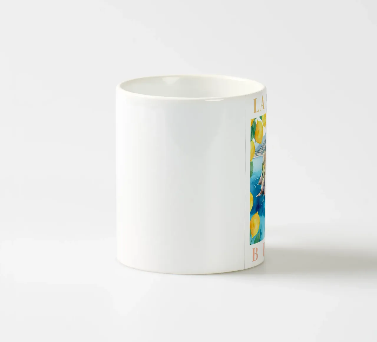 Travel Print tazza in ceramica da Bella Studio
