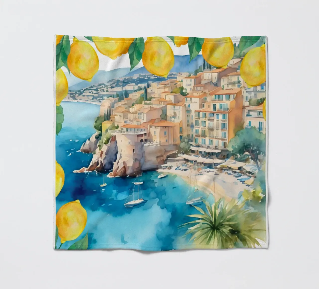 Travel Print coperta in pile da Bella Studio
