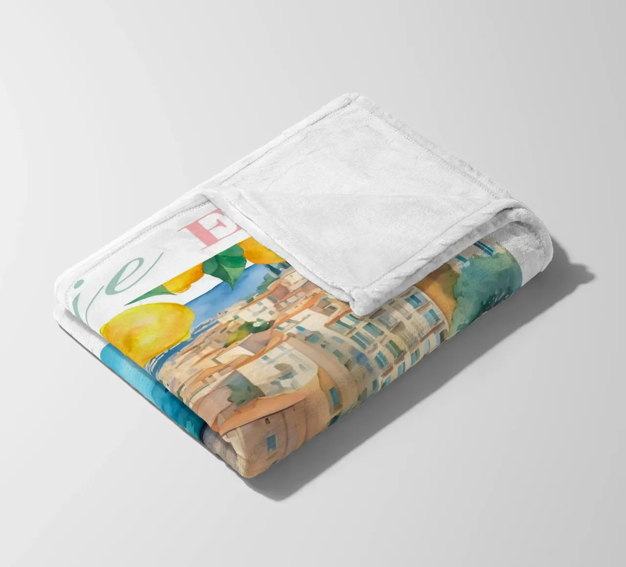 Travel Print coperta in pile da Bella Studio