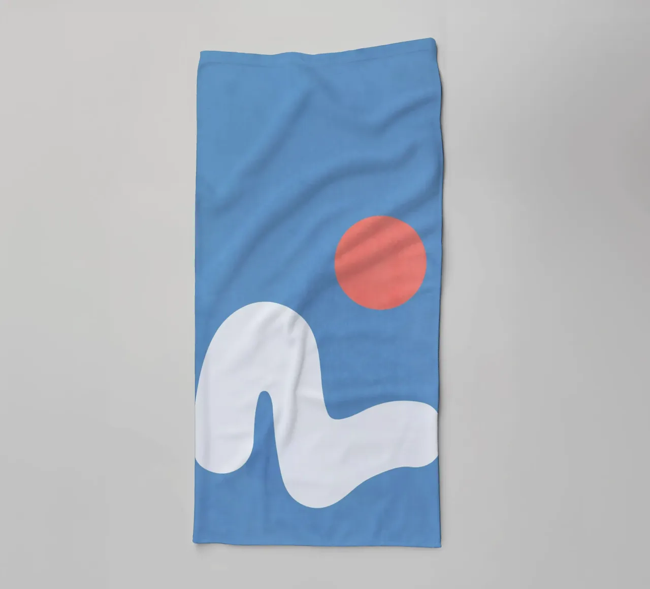 Landscape Shapes 14 towel by amini54