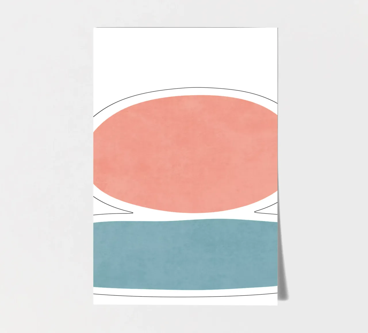 Landscape Shapes 15 sticker sheet by amini54