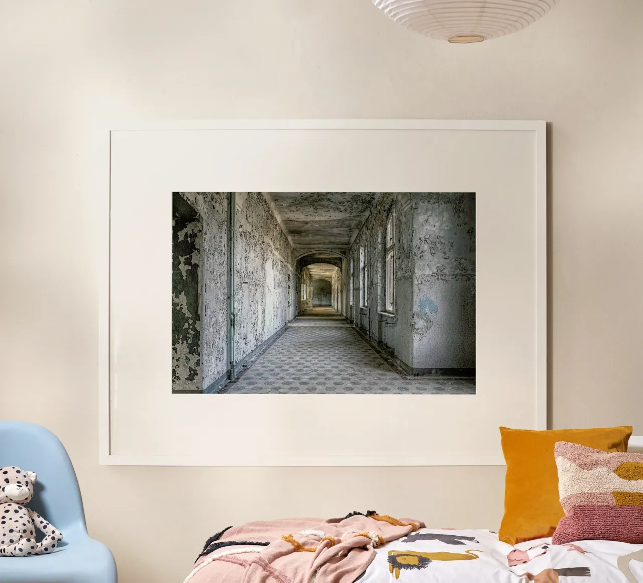Kurhaus 6 poster con telaio in alluminio da Michael Belhadi