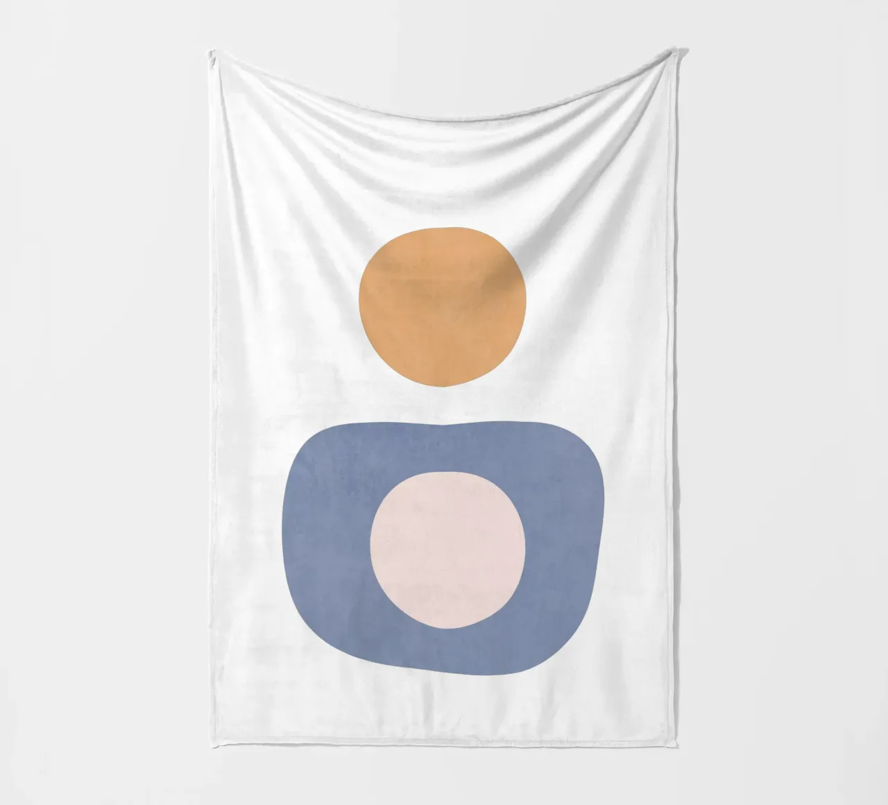 Landscape Shapes 16 fleece blanket by amini54