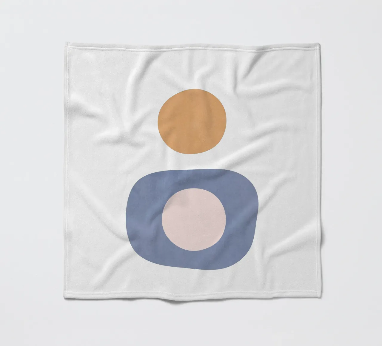 Landscape Shapes 16 fleece blanket by amini54
