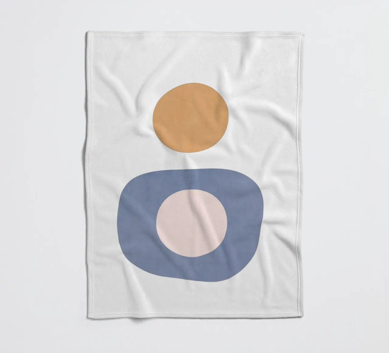 Landscape Shapes 16 fleece blanket by amini54