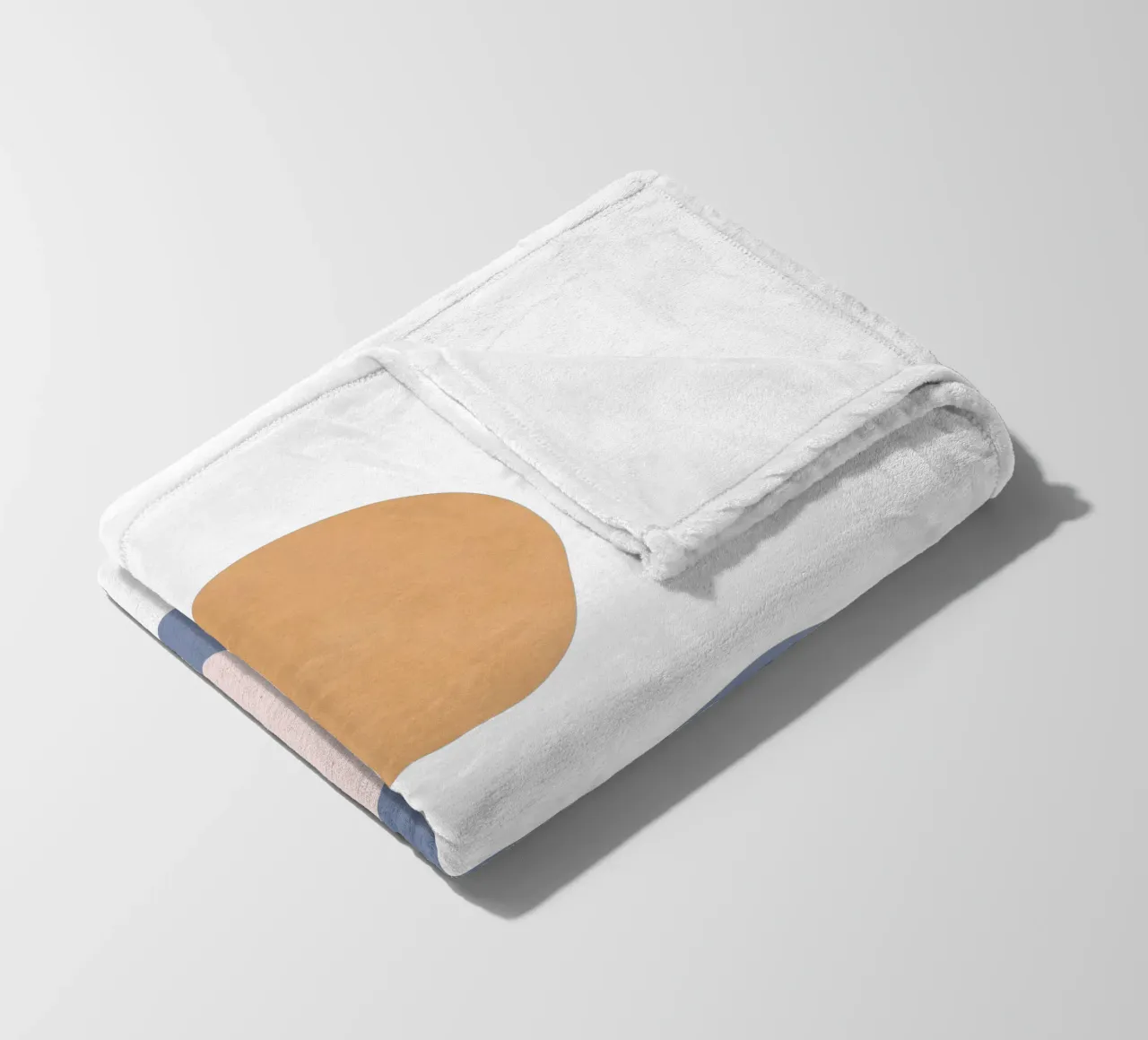 Landscape Shapes 16 fleece blanket by amini54
