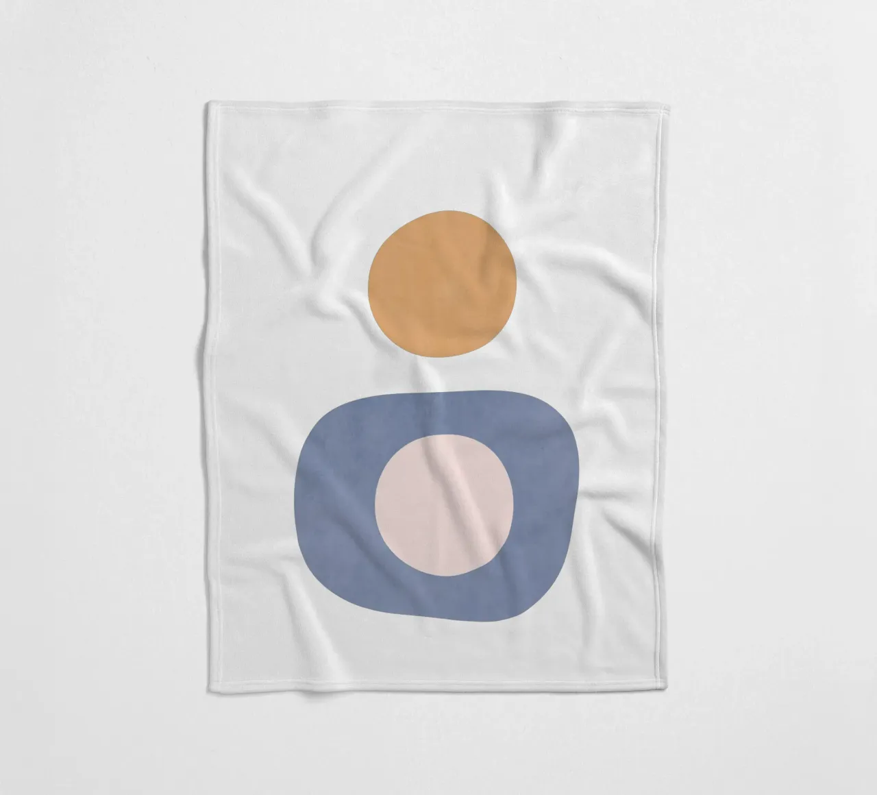 Landscape Shapes 16 fleece blanket by amini54