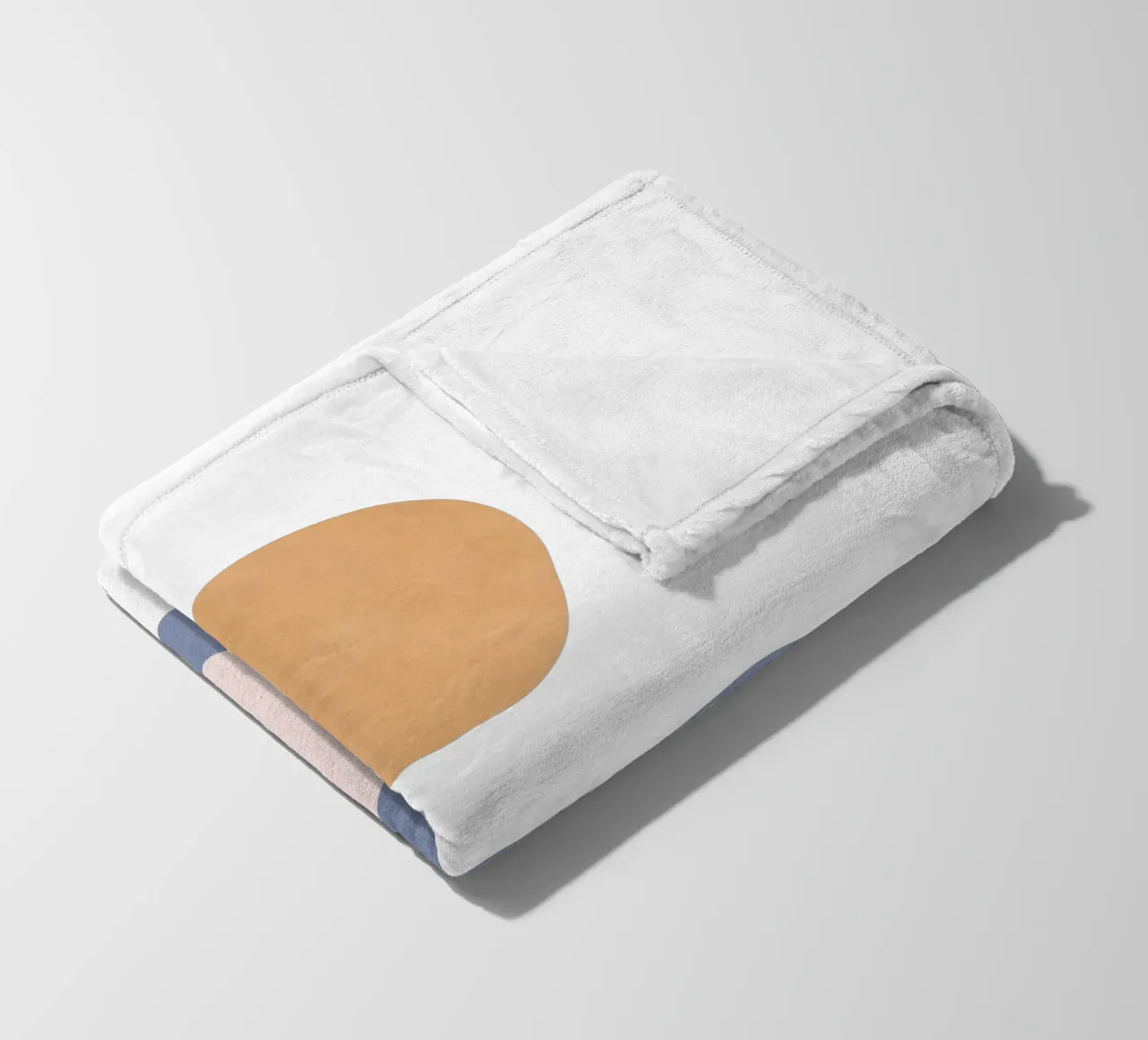 Landscape Shapes 16 fleece blanket by amini54