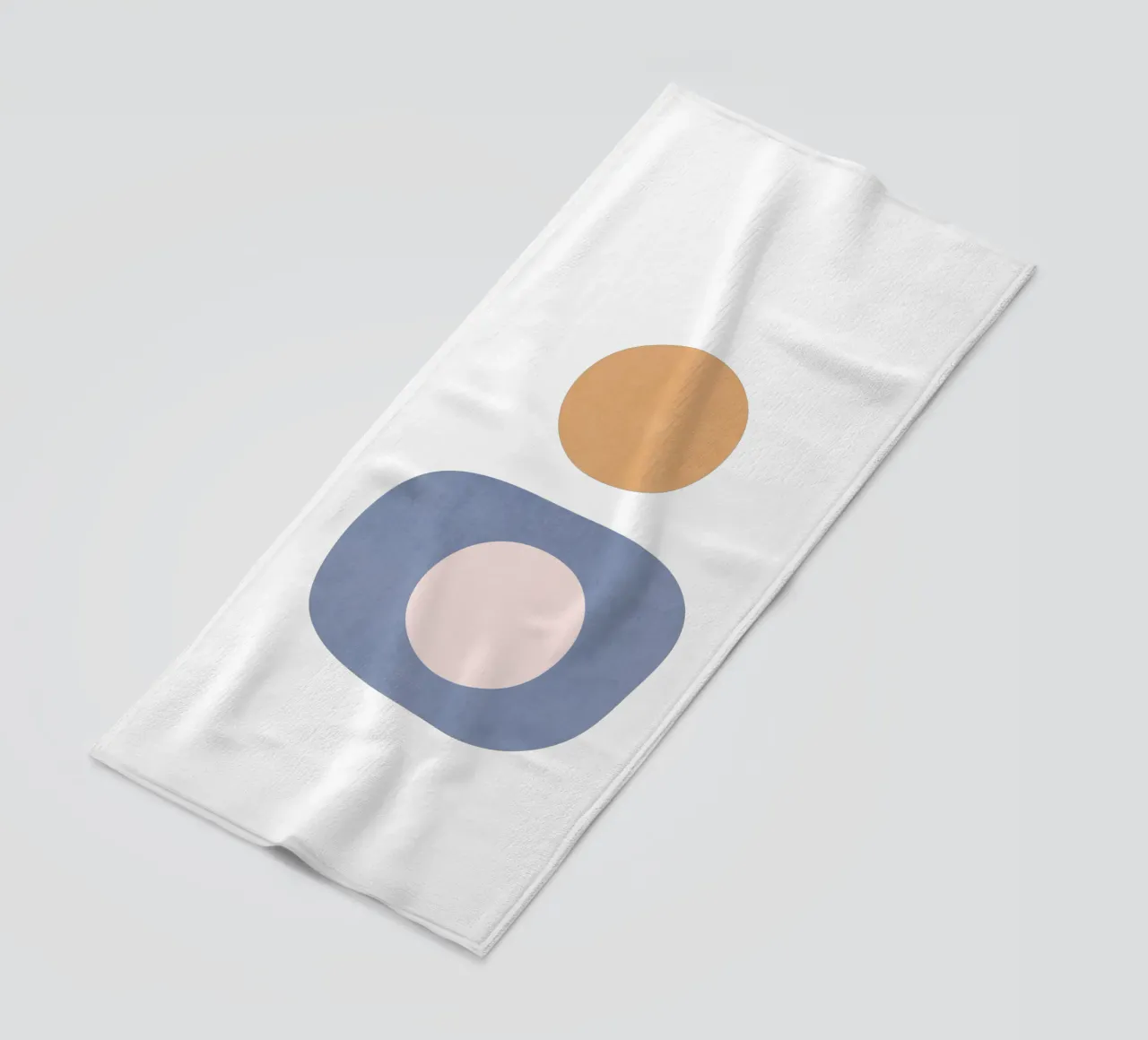 Landscape Shapes 16 beach towel by amini54
