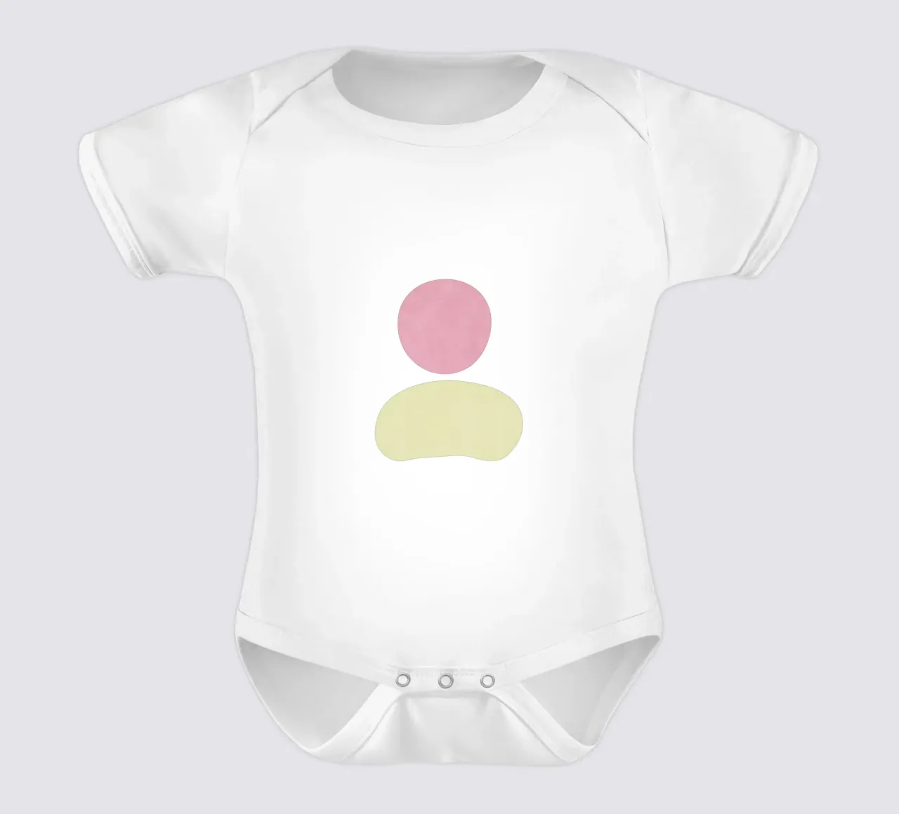 Landscape Shapes 19 short-sleeve baby romper by amini54