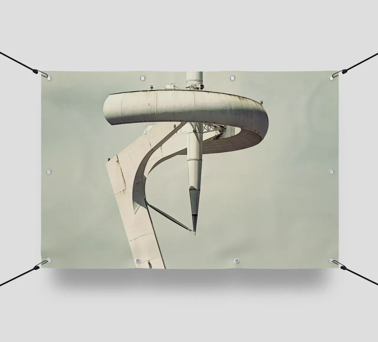 Telefonica telo in pvc da Michael Belhadi