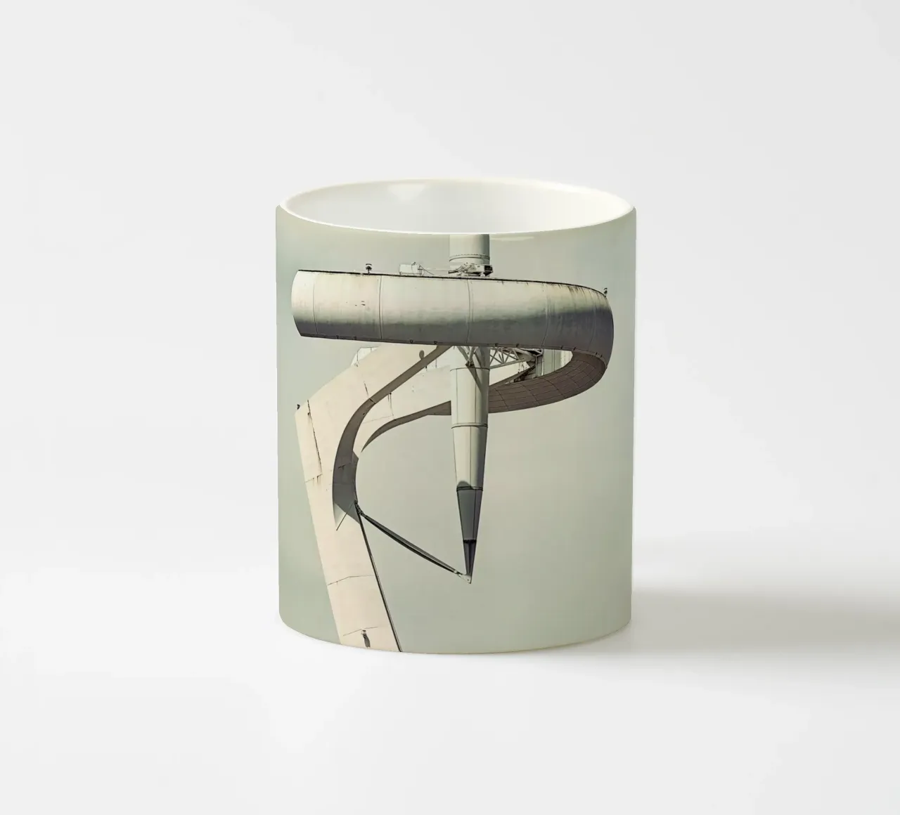 Telefonica tazza in ceramica da Michael Belhadi